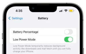 ios 16 battery low power mode beta 6 copy
